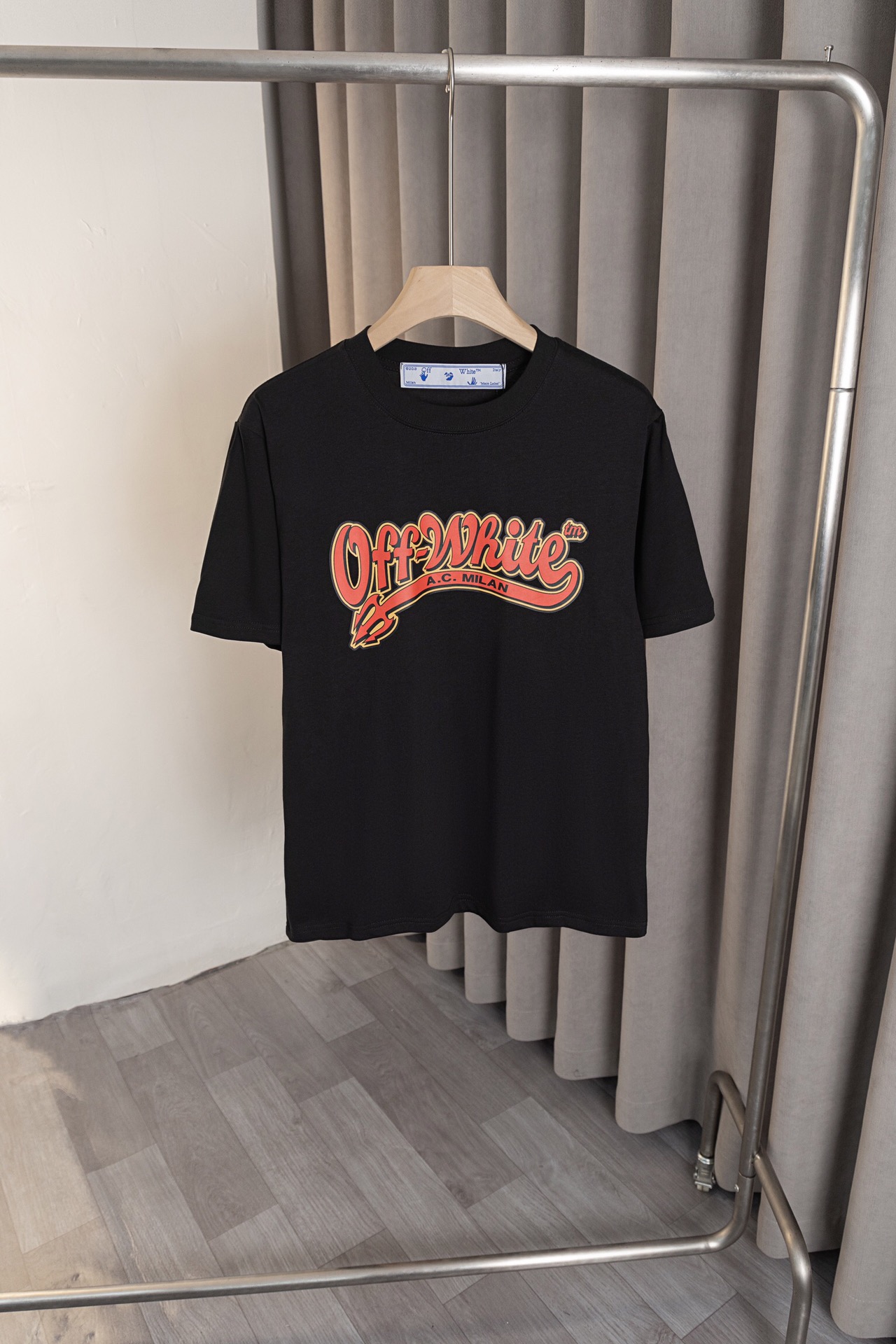 Off White 25s New T-shirt: High-Quality Fabric, Logo Print, Fashionable Design - 图片 6