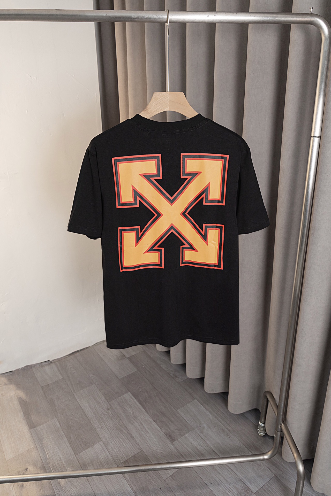 Off White 25s New T-shirt: High-Quality Fabric, Logo Print, Fashionable Design - 图片 7