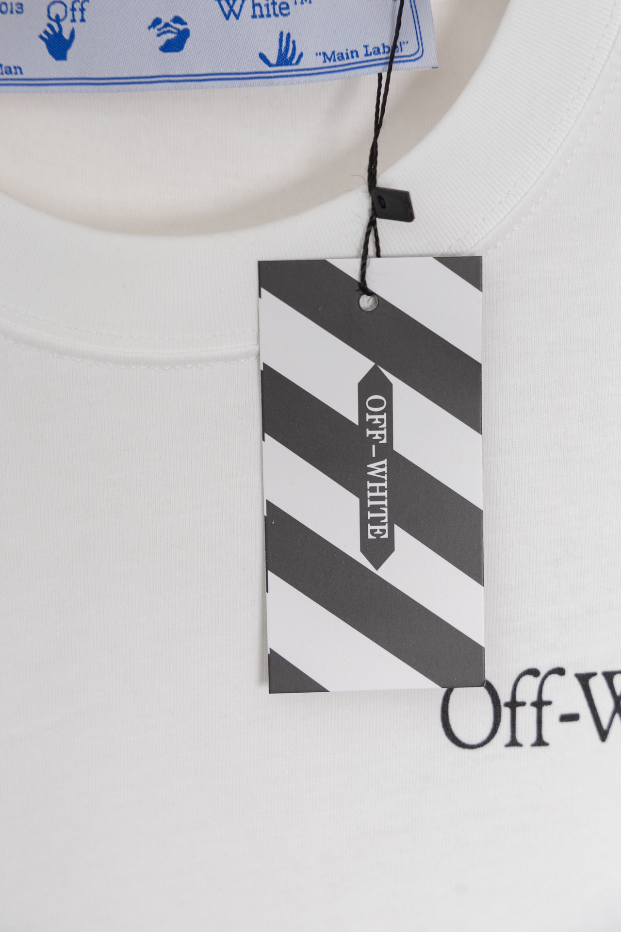 New Off White 25s T-Shirts: High-Quality Fabric, Logo Printing, Various Sizes & Colors - 图片 6