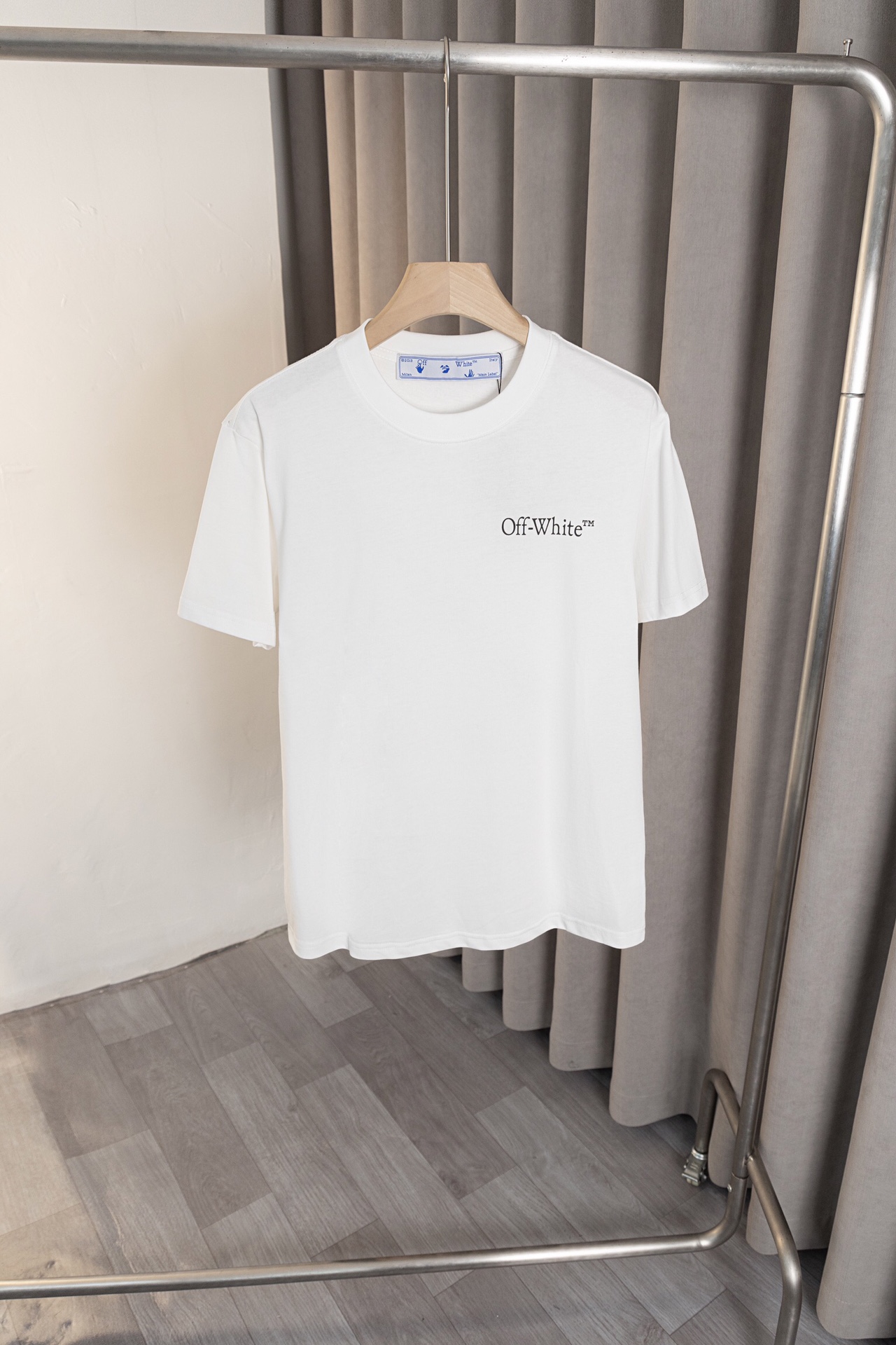 New Off White 25s T-Shirts: High-Quality Fabric, Logo Printing, Various Sizes & Colors - 图片 2