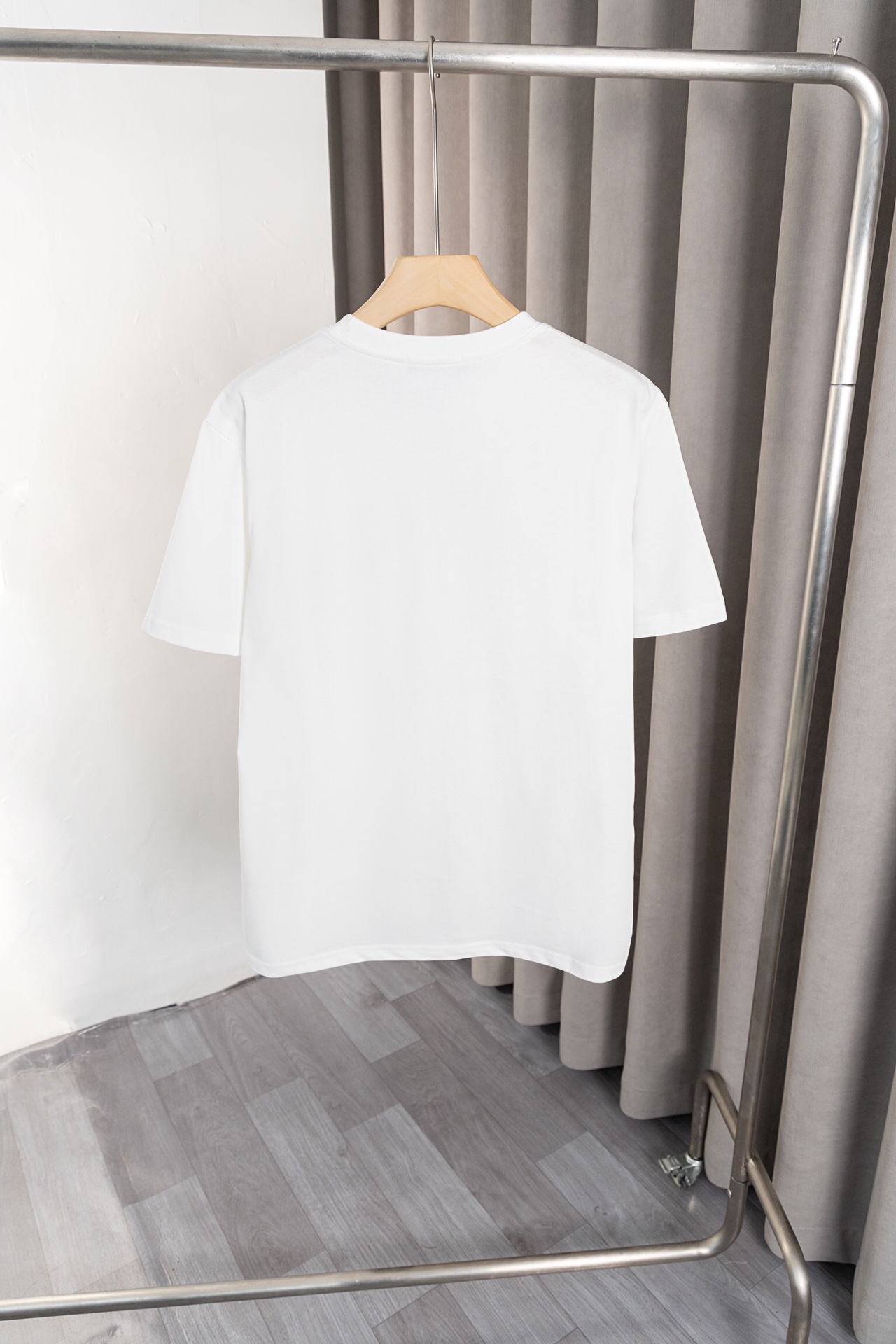 New Balmain Short Sleeves with Classic Logo Embroidery in 260g Cotton - 图片 3