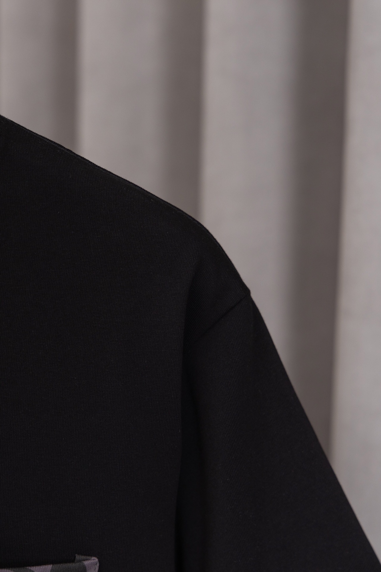 Customized Coach T-Shirts with Pocket Design in Black – Sizes M-4XL, 260g Soft Fabric - 图片 8