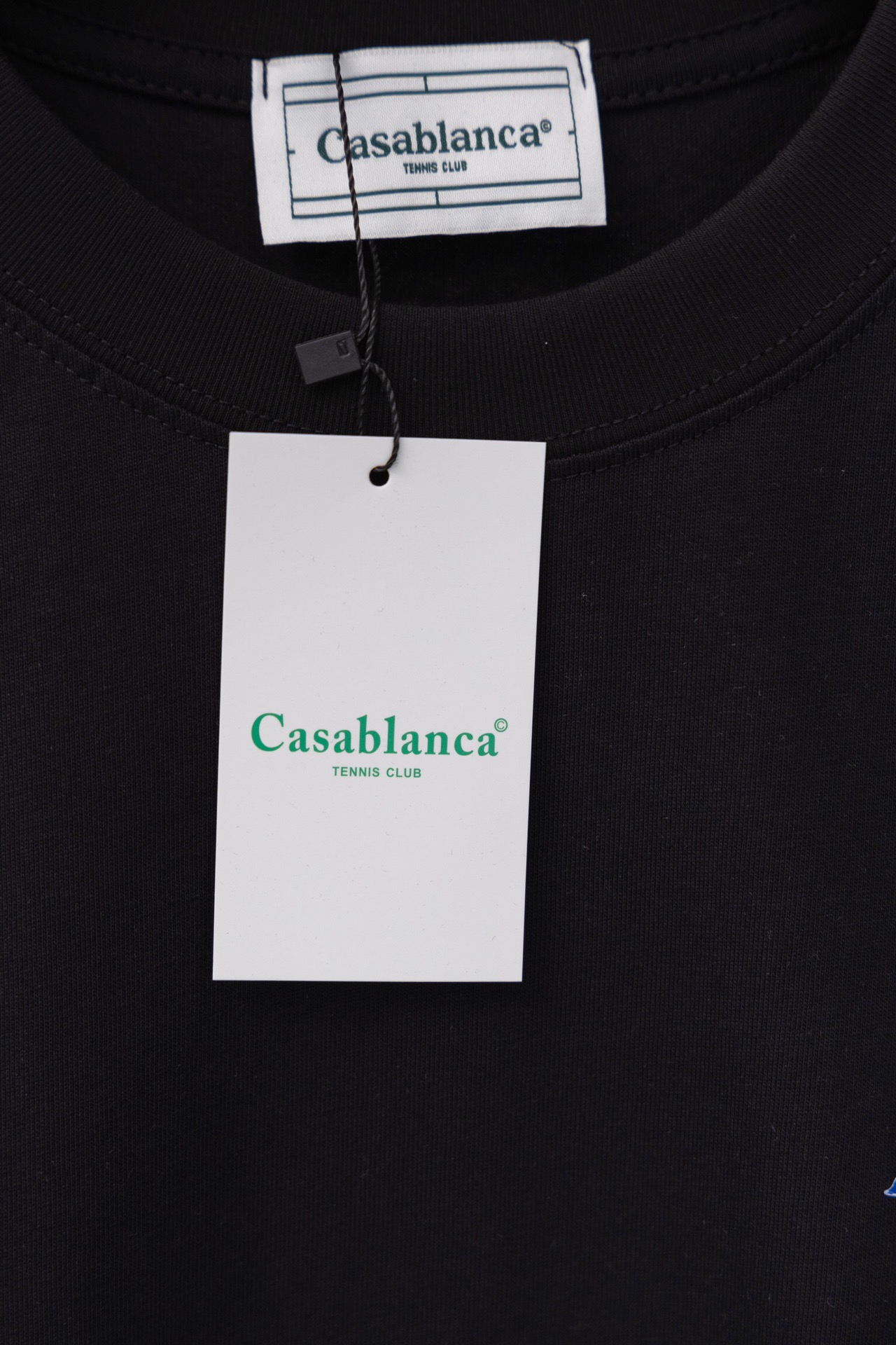 New Casablanca T-shirt: Classic design, logo printing, customised fabric, stylish colors. - 图片 6