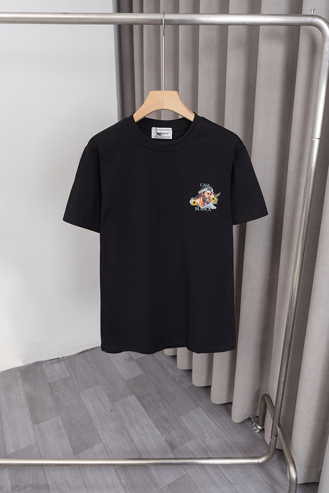 Casablanca25ss New T-Shirt: Classic Design, Customized Logo Printing, Soft Cotton Fabric - 图片 7