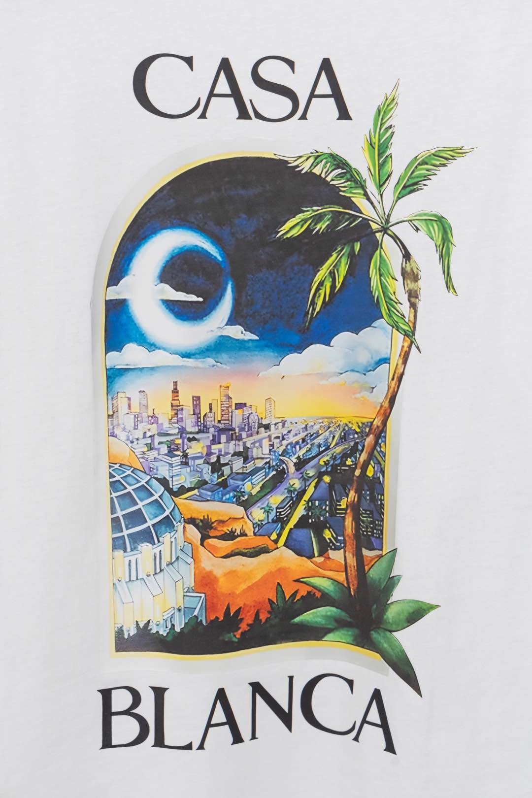 New Casablanca T-Shirt with Custom Logo Design and Soft Cotton Fabric - 图片 5