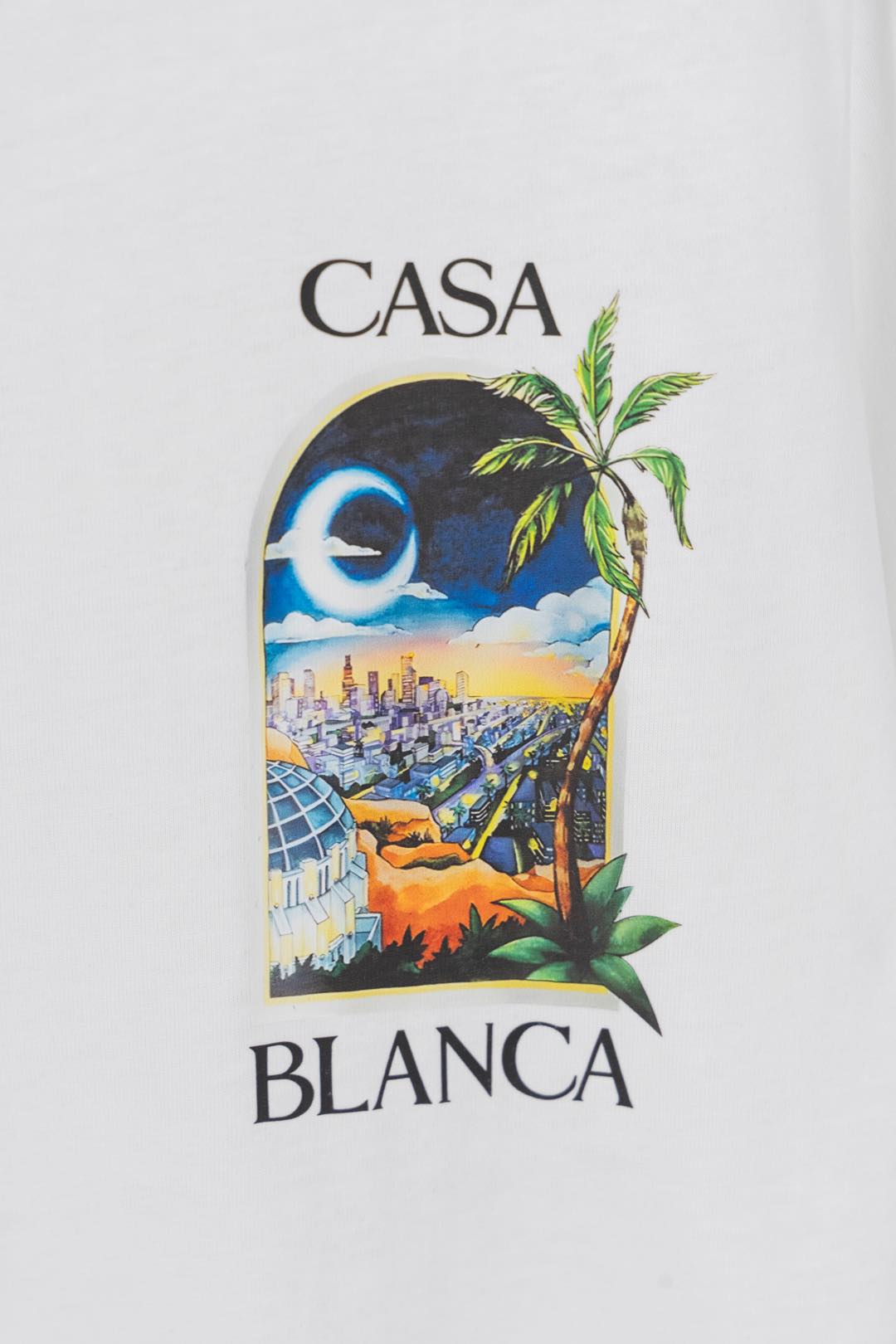 New Casablanca T-Shirt with Custom Logo Design and Soft Cotton Fabric - 图片 4
