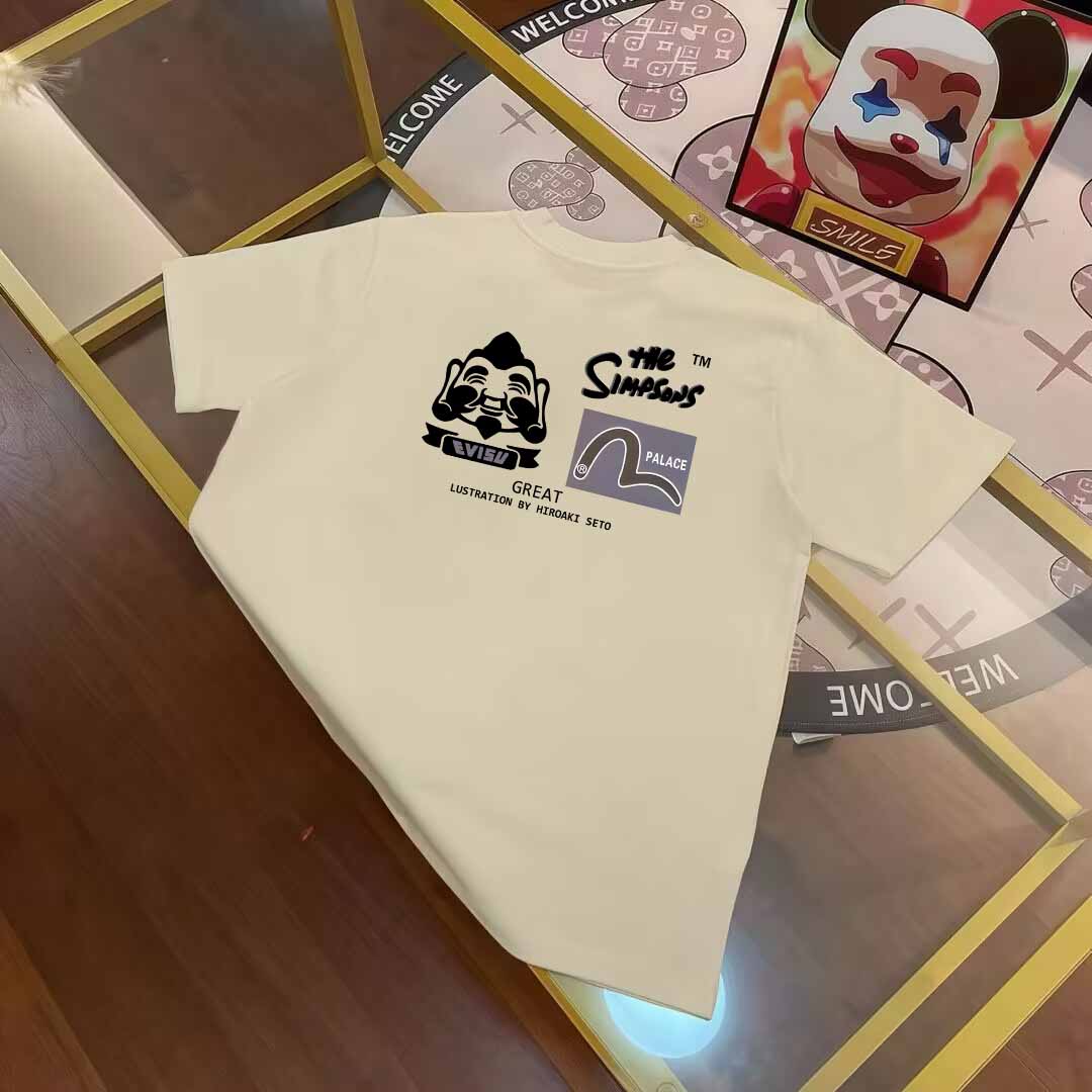 EVISU Fall/Winter 2025 Men’s New Short Sleeve Collection (Code S-XXL) - 图片 1