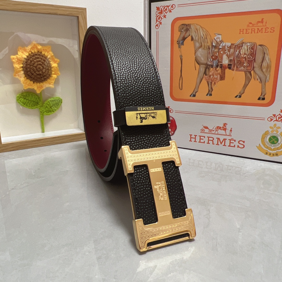 AAAA
 Hermes Belts New Designer Replica
 Steel Buckle Cowhide Genuine Leather Fashion