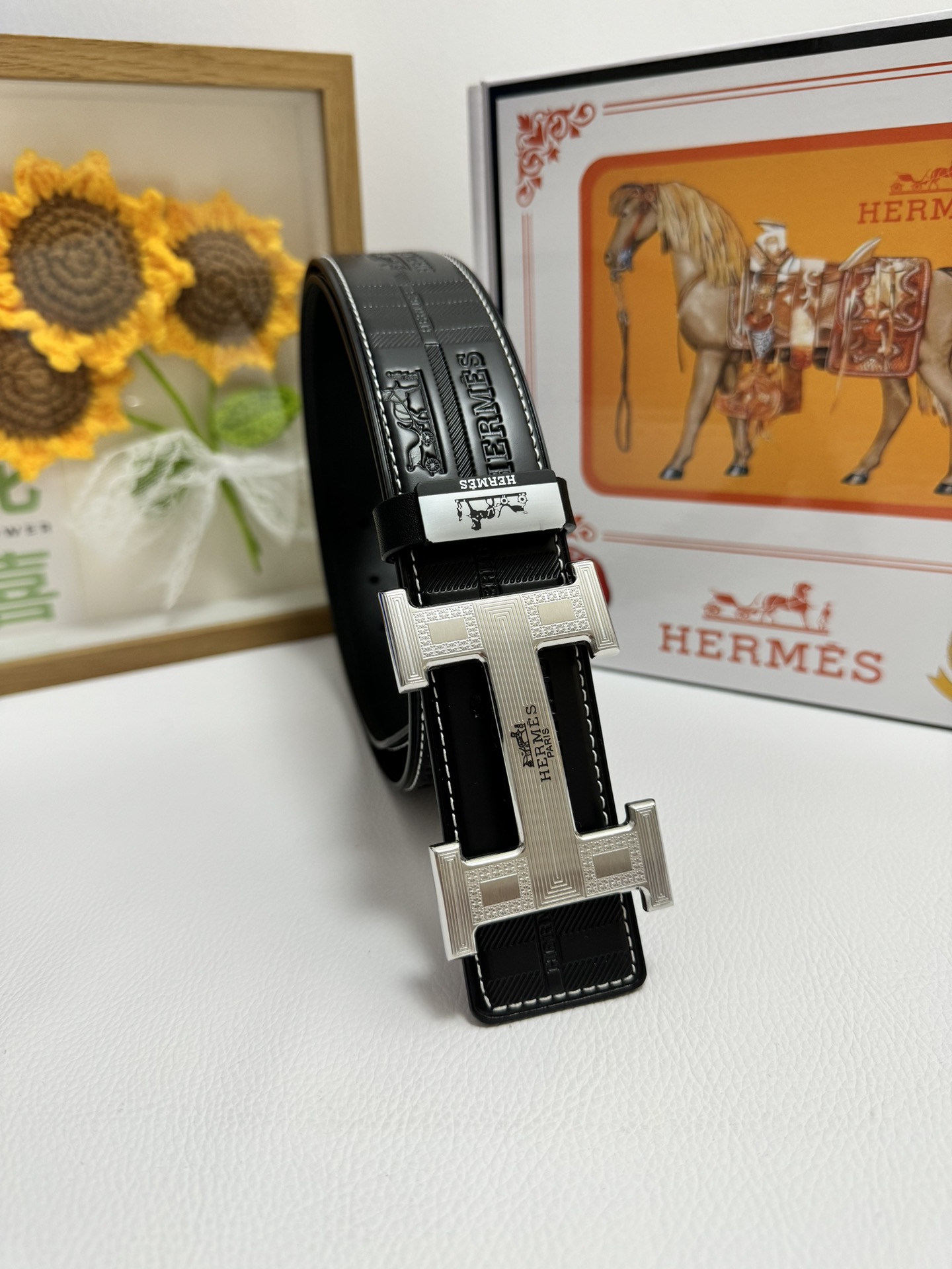 Hermes Belts Steel Buckle Cowhide Genuine Leather Fashion