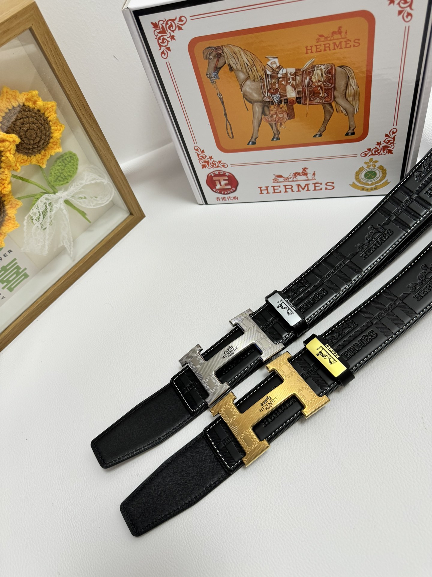 Hermes Belts Steel Buckle Cowhide Genuine Leather Fashion