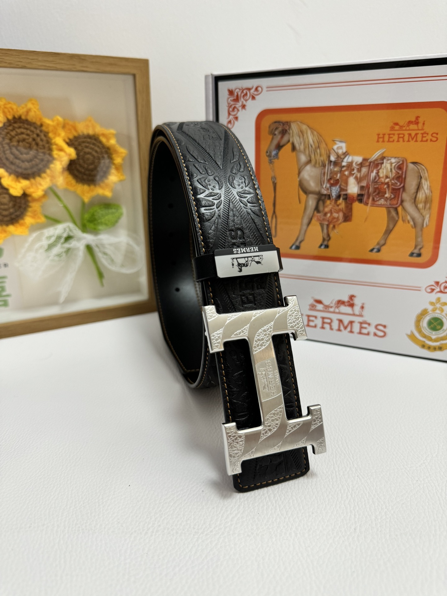 Hermes Belts Steel Buckle Cowhide Genuine Leather Fashion