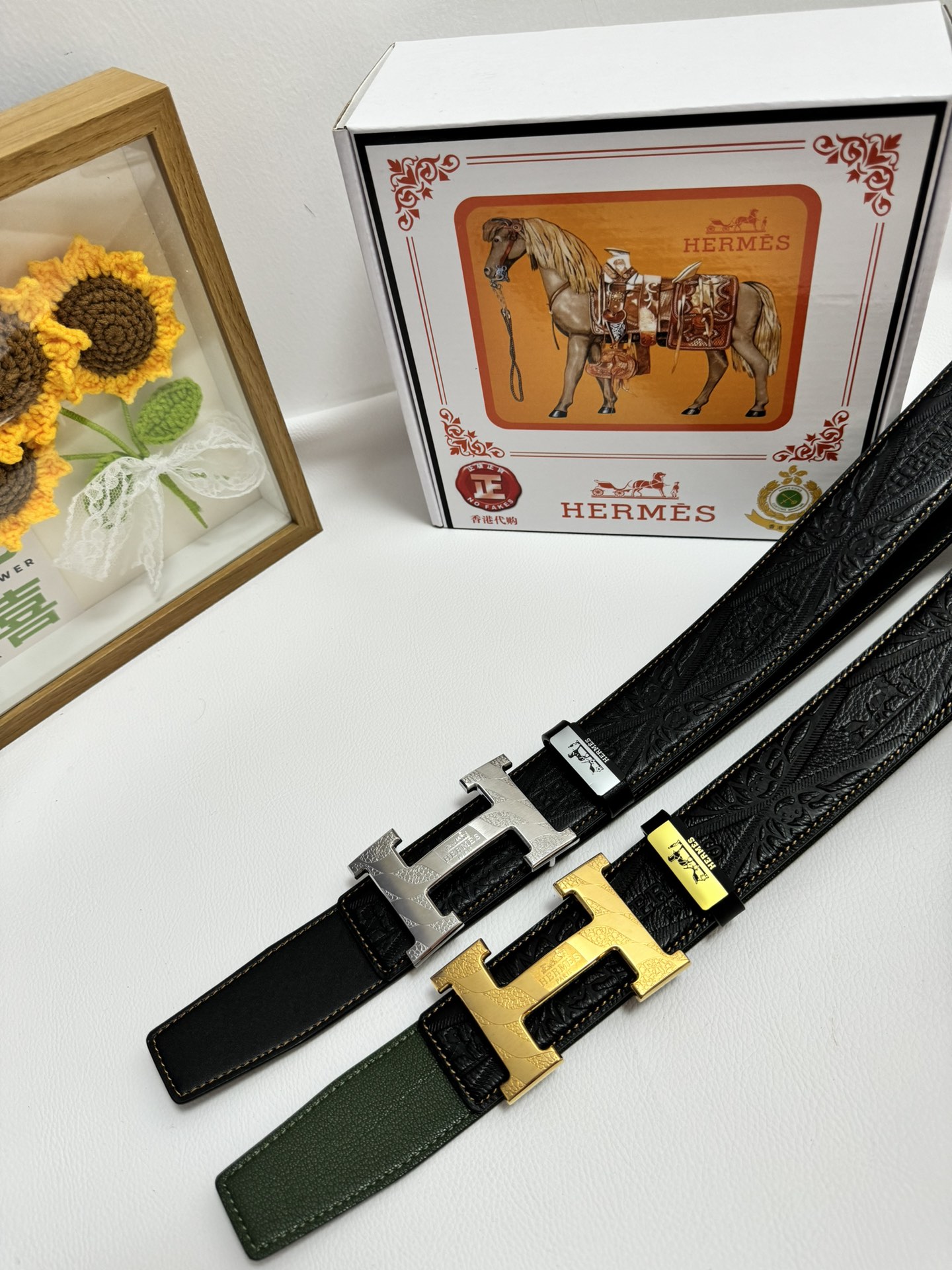 Hermes Belts Steel Buckle Cowhide Genuine Leather Fashion