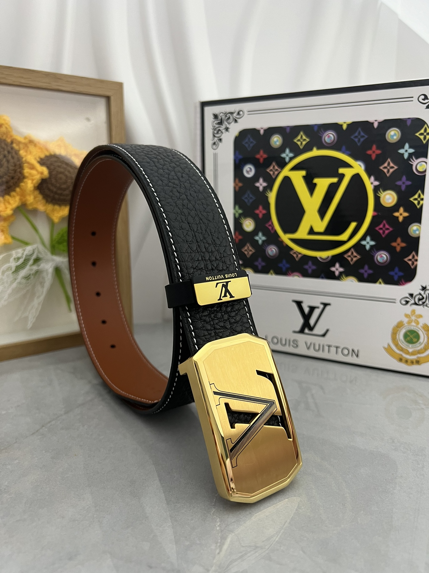 2023 Perfect Replica Designer
 Louis Vuitton AAAAA
 Belts Steel Buckle Cowhide Genuine Leather Fashion