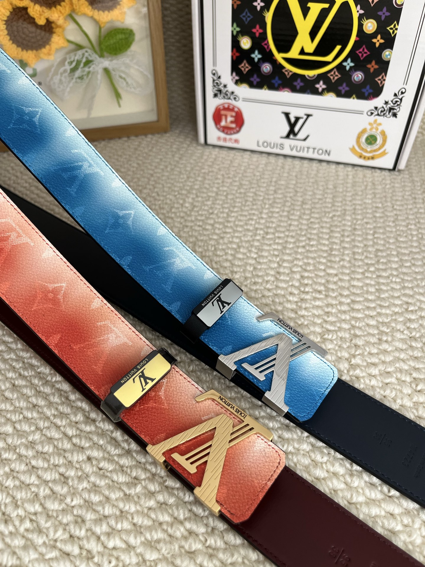LV 💕 ✨ 24K 💕 💞 💕 💍 3.8CM Cintura Cintura Cintura