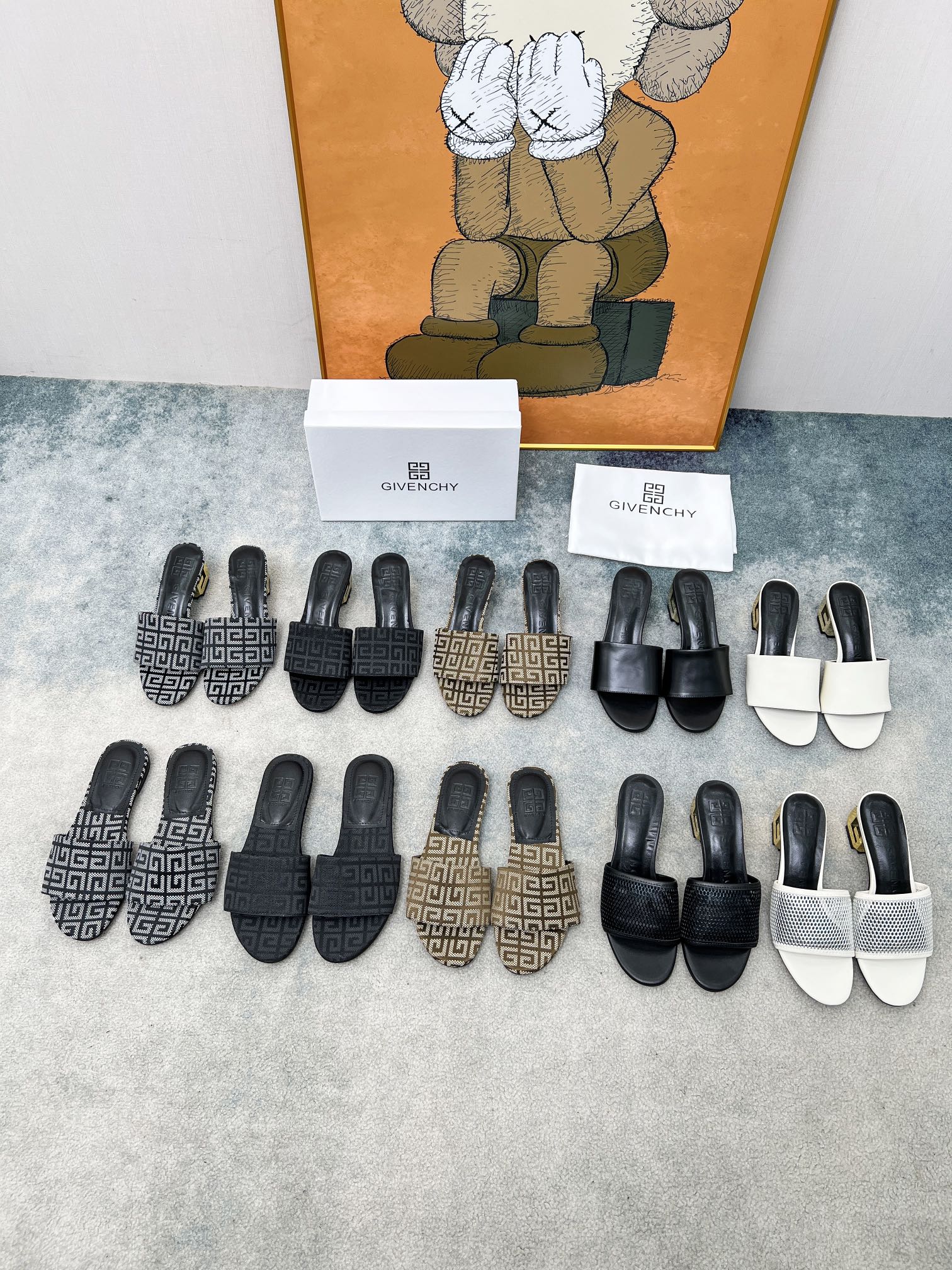 Fashionable Heel Slipper: Brahma 2005 Style in Black Cow Skin and Sheep Skin - 图片 9