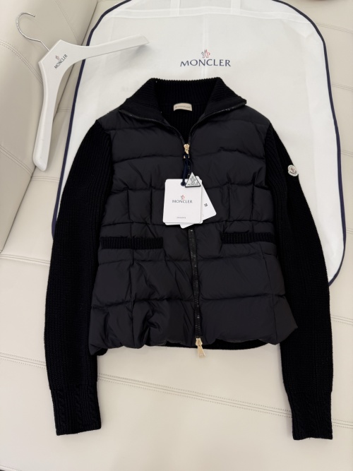 Moncler Women's Knit-Panel Down Jacket: Warmth, Style, and Comfort 1 Moncler Women's Knit-Panel Down Jacket: Warmth, Style, and Comfort