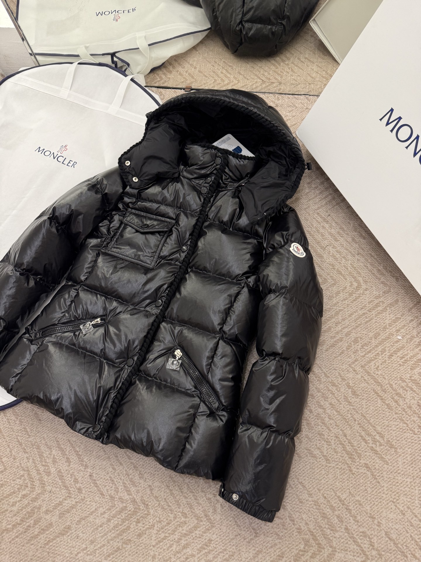 Moncler GLAREIN Hooded Down Puffer Jacket - Stylish & Slim Fit, Various Colors 10 i1755001490308 3082 0 8