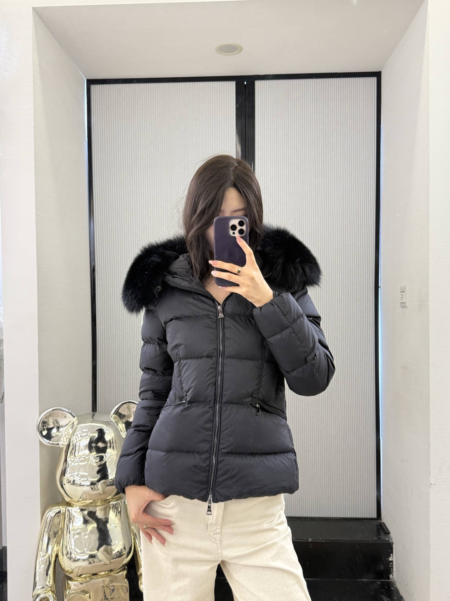 NO:549075,Black physical body picture~, alexander wang19860909黑色实物上身图～,,alexander wang,Women's clothing