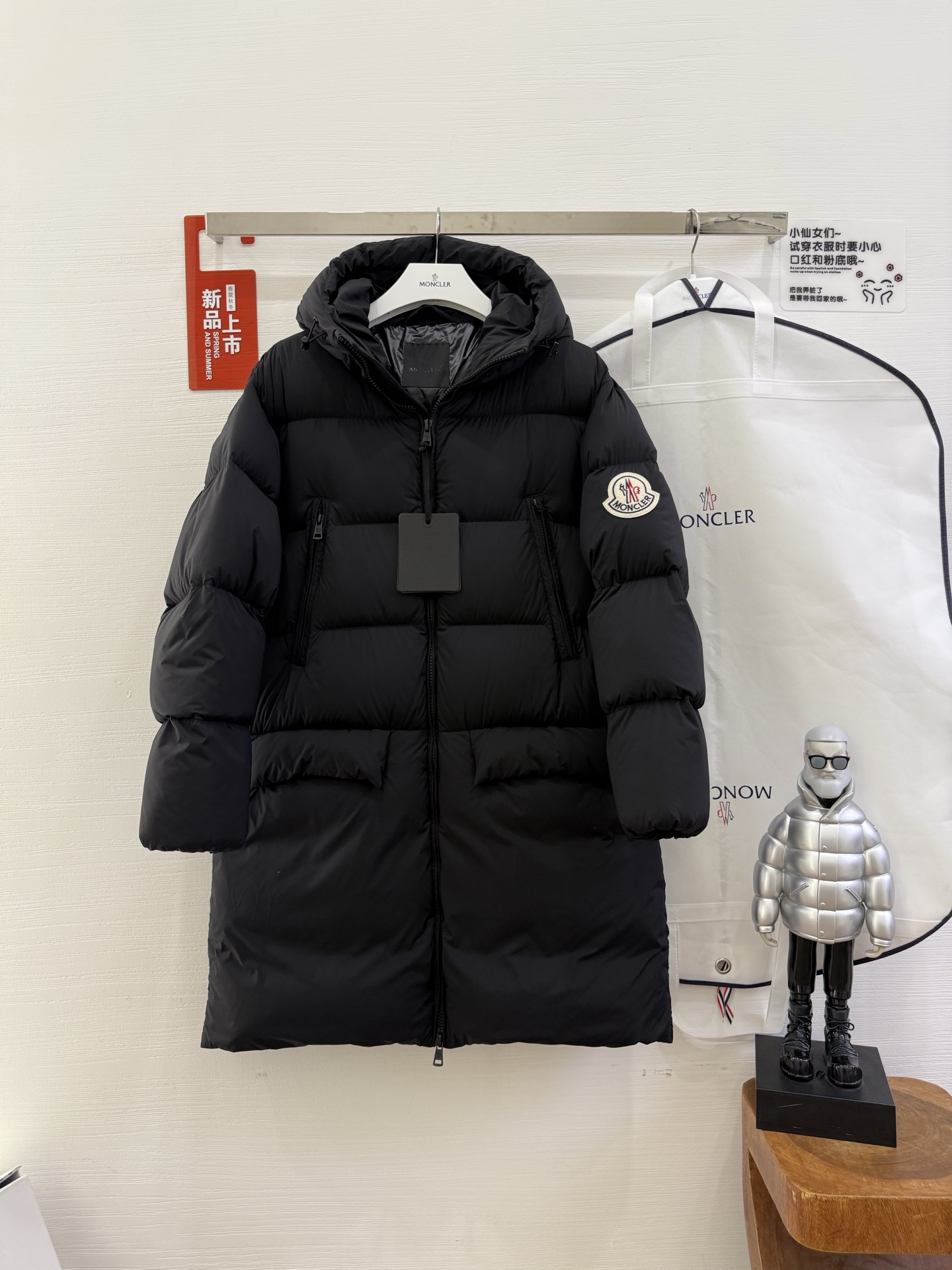 NO:501284,With dust bag Moncler cover Bosona men's down jacket hooded mid-length jacket jacket black large-label long large pocket photo~, Moncler, jackets & coats, jackets & coats, down jacket, hats, alexander wang19860909配防尘袋Moncler蒙口 Bosona 秋冬男士羽绒服连帽中长款外套夹克 黑色大标长款大口袋实拍图～,,Moncler,jackets & coats,jackets & coats,down jacket,hats,alexander wang,Women's clothing