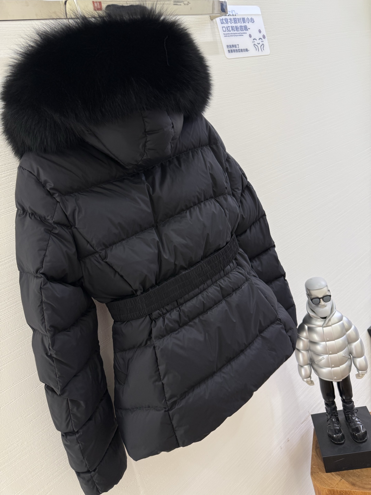 黑色黑毛（顶级版）MON&LER BOED系列♨️实拍图颜色 ：白色 绿色 黑色 码数1-2-3-4毛领