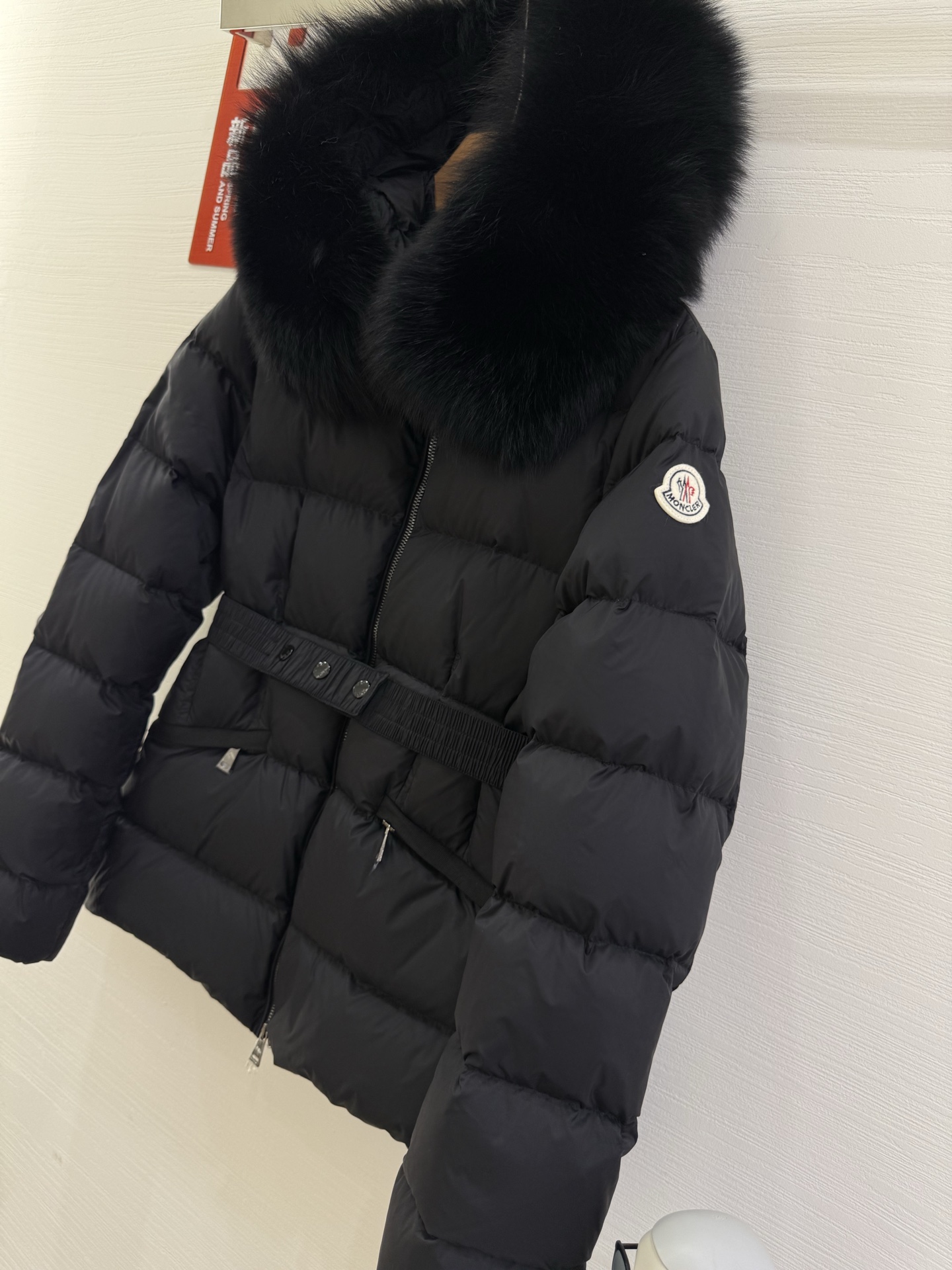 黑色黑毛（顶级版）MON&LER BOED系列♨️实拍图颜色 ：白色 绿色 黑色 码数1-2-3-4毛领