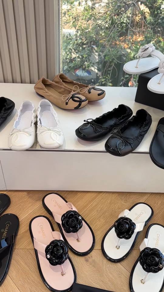 Lo que ves es lo que obtienes. Compra de zapatillas de ballet Little Chanel CHANE*25s de calidad, zapatos Mary Jane de …