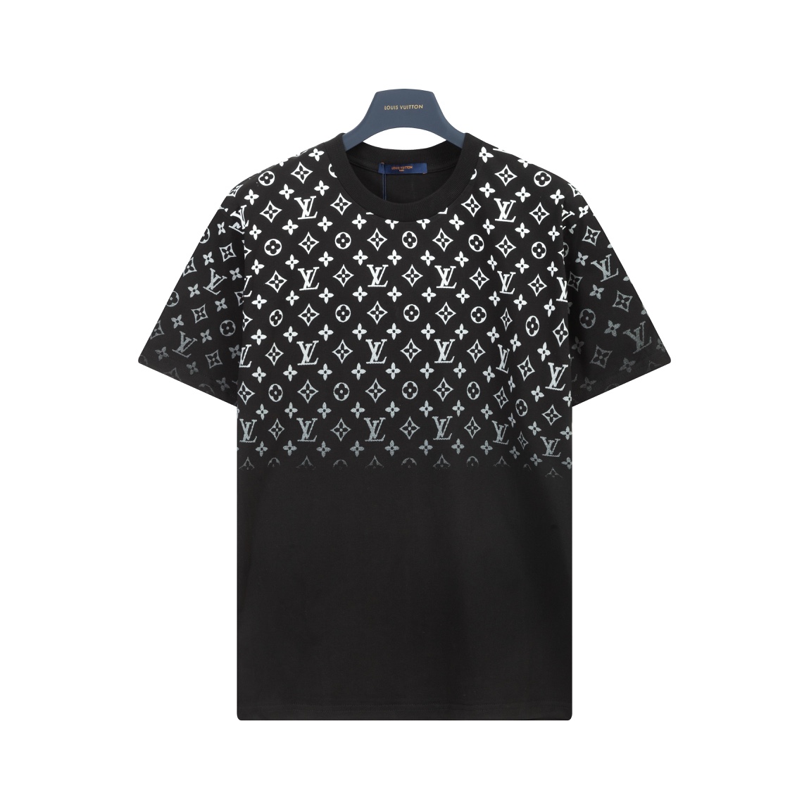 Louis Vuitton AAAA
 Clothing T-Shirt Black Unisex Cotton Spring/Summer Collection Short Sleeve