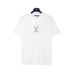 Louis Vuitton Clothing T-Shirt White Unisex Cotton Spring/Summer Collection Short Sleeve