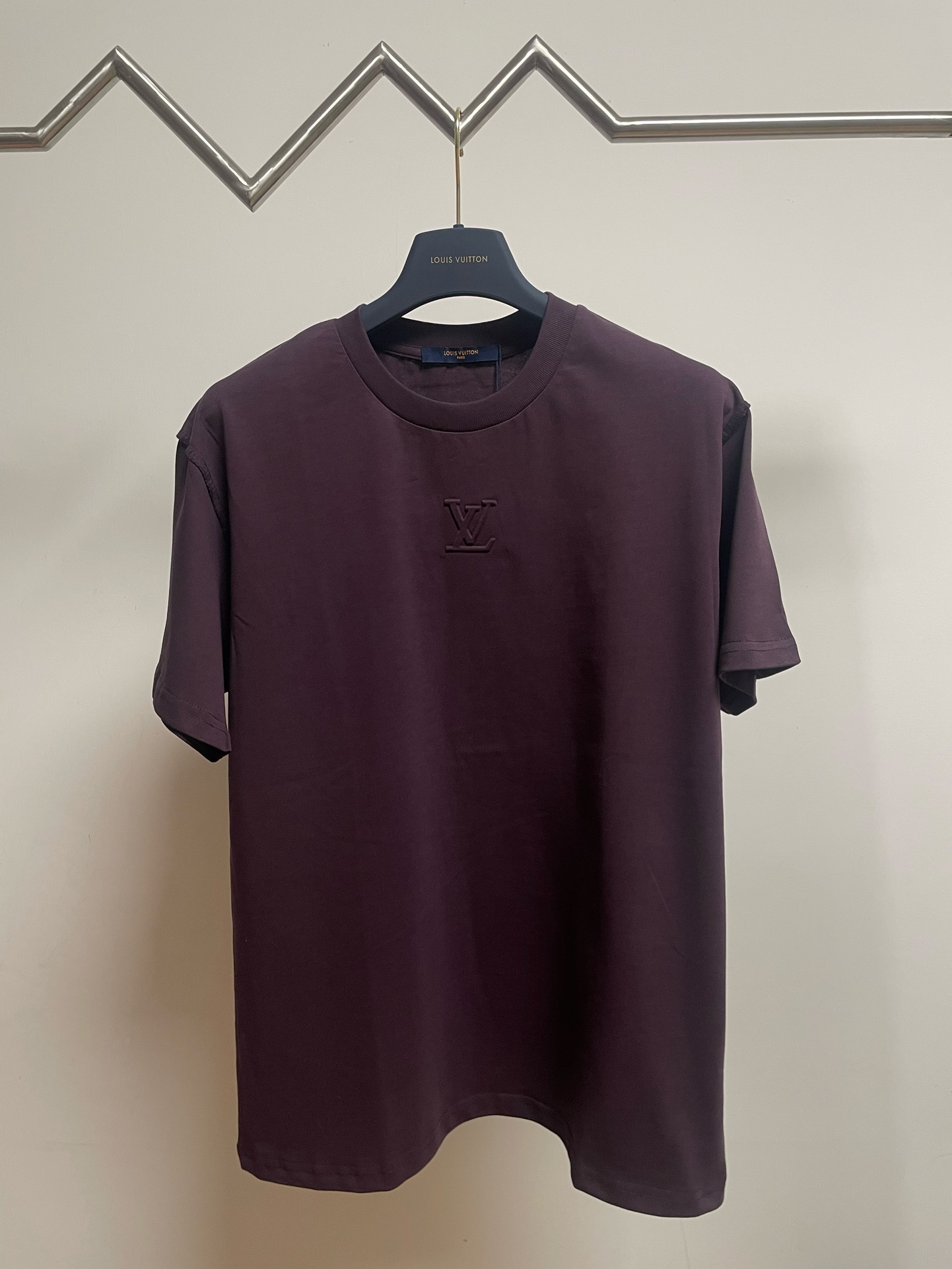 Louis Vuitton Flawless
 Clothing T-Shirt Purple Unisex Cotton Spring/Summer Collection Short Sleeve