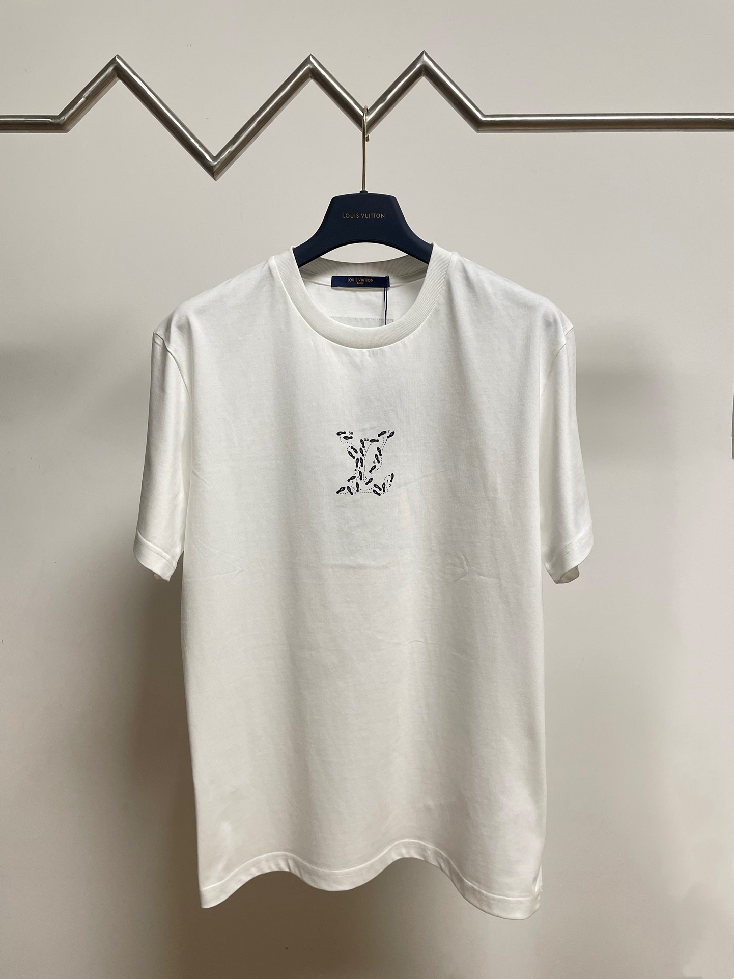 Louis Vuitton Clothing T-Shirt White Unisex Cotton Spring/Summer Collection Short Sleeve