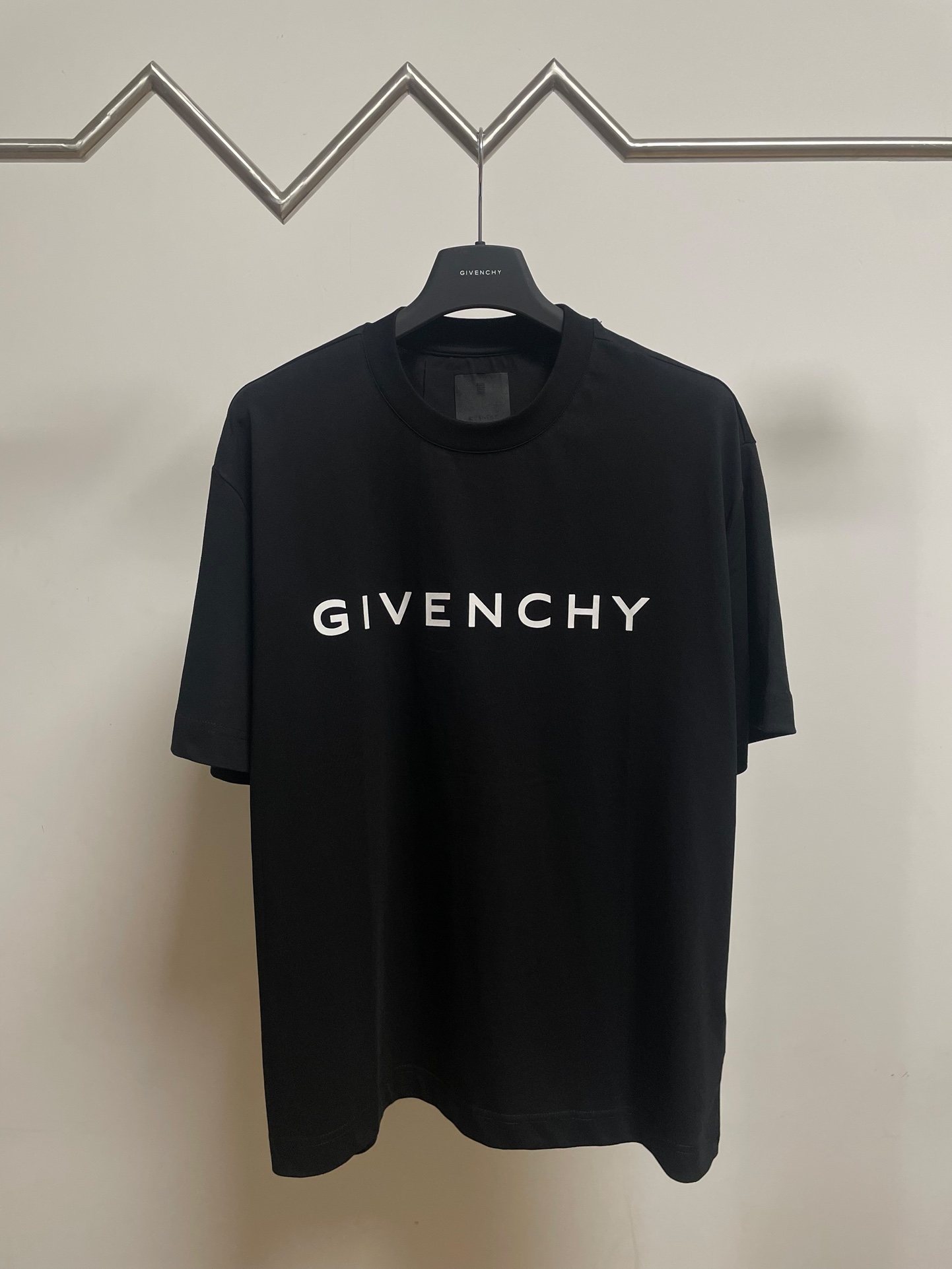 Givenchy Clothing T-Shirt Black Unisex Cotton Mercerized Spring/Summer Collection Short Sleeve