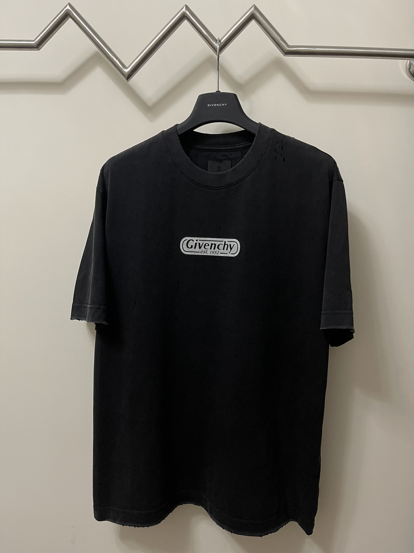 Givenchy Copy
 Clothing T-Shirt Black Printing Unisex Cotton Mercerized Spring/Summer Collection Short Sleeve