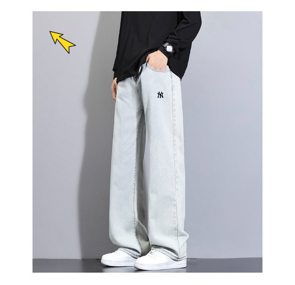 💰120
MLB/NY洋基队四季洗水牛仔裤纯色复古港风直筒修身休闲牛仔长裤
【男女同款】四季洗水拖地牛仔裤复古美式高街复古微喇宽松直筒海外限量款牛仔裤，简约大方日常通勤首选，辨识度更高，宽松廓型 ，男女都可驾重度洗水， 区别市场垃圾版本 ，质感非常好 ，棉感十足， 实物质感极佳！
颜色：冰蓝色，怀旧蓝，蓝灰，黑灰，
尺码：S一3XL
尺码详情看图九





















