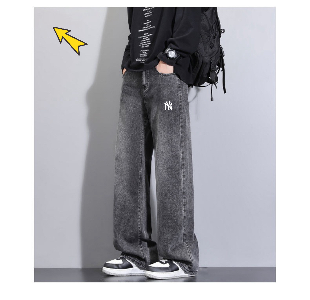 💰120
MLB/NY洋基队四季洗水牛仔裤纯色复古港风直筒修身休闲牛仔长裤
【男女同款】四季洗水拖地牛仔裤复古美式高街复古微喇宽松直筒海外限量款牛仔裤，简约大方日常通勤首选，辨识度更高，宽松廓型 ，男女都可驾重度洗水， 区别市场垃圾版本 ，质感非常好 ，棉感十足， 实物质感极佳！
颜色：冰蓝色，怀旧蓝，蓝灰，黑灰，
尺码：S一3XL
尺码详情看图九





















