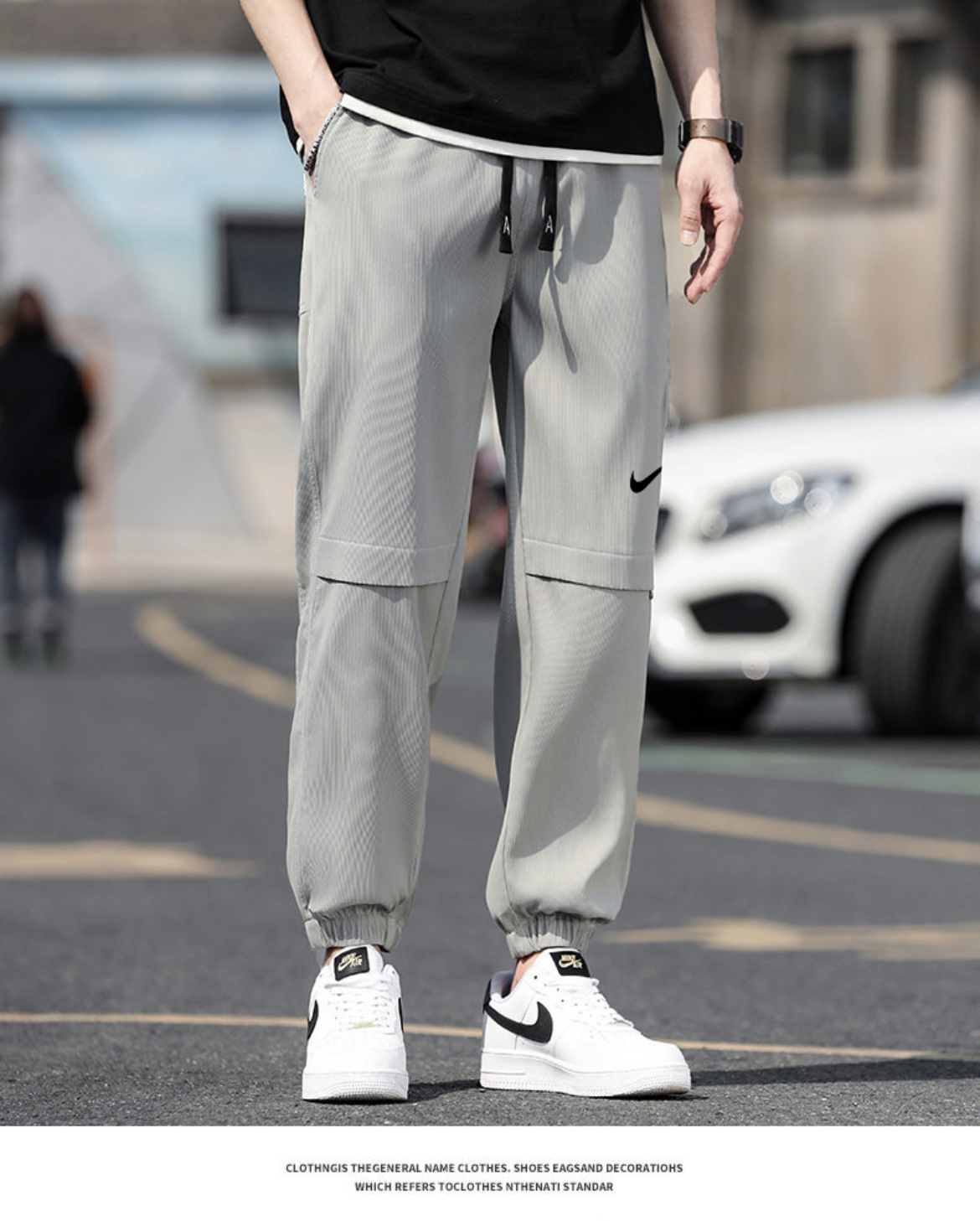 供货价:80💰『常熟热销篇章』顶级贸易货,工厂1:1定制,原包装+原吊牌
高品质耐克25ss🔥秋季三色束脚运动休闲卫裤
   裤子版型宽松  细节完美  梭织面料耐磨耐脏 立体裁剪宽松版型   立体硅胶标反复水洗不会开裂脱落   男女同款情侣款
颜色:黑色 卡其色 豆绿色
尺码：M-4XL








