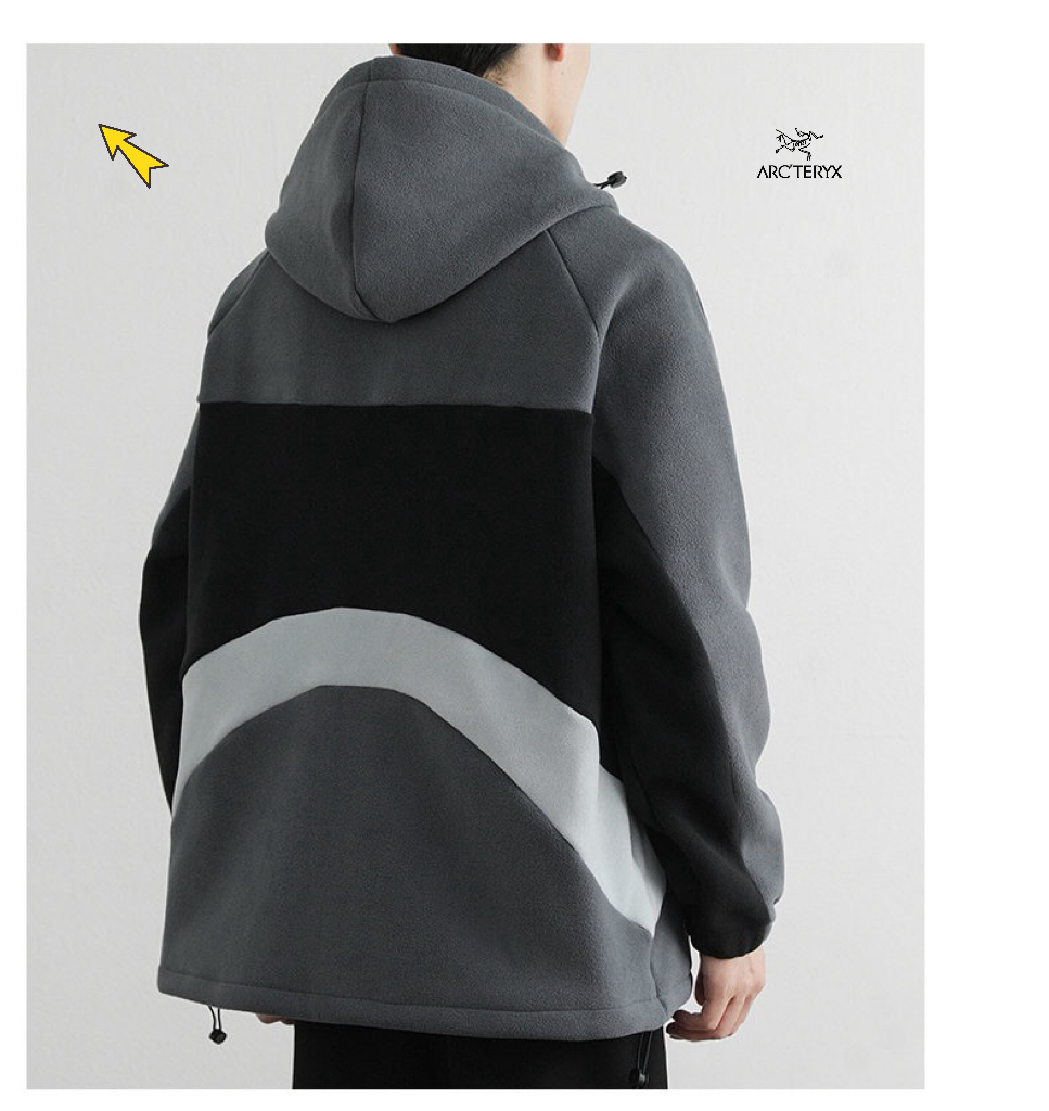 供💰100
𝐀𝐑𝐂&lsquo;𝐓𝐄𝐑𝐘𝐗/始祖鸟男女同款拉链运动薄款卫衣帽衫外套！

百搭版本 连帽设计 面料采用新型优质面料，贴身顺滑舒适，穿着能有效排汗透气，身体干爽不闷热，简约的版型，好穿不挑人，简便设计，给你不一样的体验，连帽衣领设计，有很好的包裹性，帽檐有可收紧的卡扣设计，平整下摆贴合身型，舒适简便，宽松的袖口，让你上身舒适又方便，前胸处斜插式拉链口袋，放置物品安全美观，立体裁剪 多片拼接设计，上身版型非平常外衣可比！推荐入手体验！
颜色：灰色，黑色，
尺码：M 一4XL
