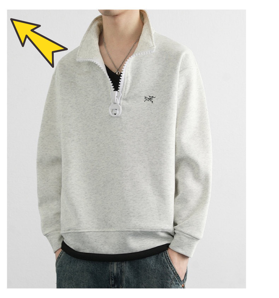 供💰90
ARC'TERYX始祖鸟新款前后logo字母男女情侣同款立领保暖卫衣
本款采用320g华棉面料，不起球不变形不掉色，与专柜一致！柔软的让你爱不释手，布料挺实，绝对厚实，打底单穿都是百搭，衣橱必备百搭绝绝子！
大厂做工，各个细节走线都做到了极致，完
颜色；灰色，黑色，
尺码：M一4XL
