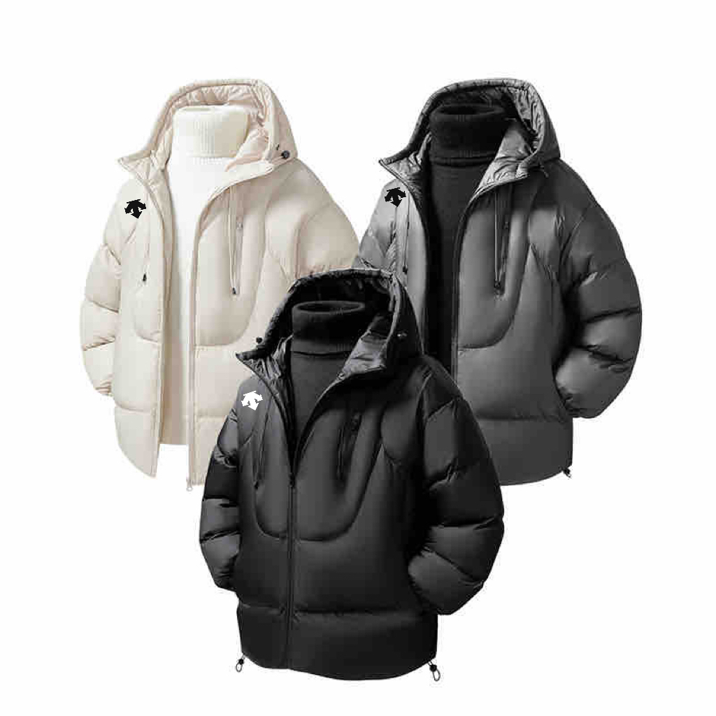 供💰170
迪桑特DESCENTE SKI STYLE系列 HEAT CONTROL 纯色男女同款棉衣舒适连帽运动休闲羽绒棉服 

版型超级正  上身效果极佳 挺阔有质感，户外功能防水级别 ，细节图均为实拍 ，防水压A9991胶拉链 ，所有走线做工精细不粗糙，高档有质感 
手插口袋，括号剪裁设计 ，无痕压胶边，外衣的防水层，采用仿丝棉，多层纤维结构 矩形压线工艺，填充均匀 机洗不坨绒，蓬松轻便和羽绒服一样，内里小太阳石墨烯自发热，蓄热黑科技，还配有温感变色，15秒可测出温度，有细节图
连帽设计 都配置防风扣
城市户外通勤款

各位兄弟姐妹，这款棉衣的细节提现到我们的用心制作，仔细去看每个细节，此款不为赚钱只为遇见更懂它的你，闭上眼慢慢去体会&hellip;&hellip;

专柜同步 顶级版本DESCENTE迪桑特 双标❗️上身帅气炸了，谁穿谁好看系列，速干冰，防水 防污❗️ 冬季新品，版型很赞
迪桑特棉衣，采用SCHEMATECH进口面料，透气性强，适合各种环境，跑步时方便排汗，舒适质地轻盈，不易褪色、变形，
     并且口袋为拉链设计，可方便存放一些易丢物品，便捷实用。
    印有迪桑特硅胶标志，小小的标志低调而又有一番风味。给单调的衣服增添了些许特点，不会太繁杂，让人看着舒服。以保证版型的舒适性❗️

颜色：黑色  白色 深灰色
尺码：M-3xl
注意事项：以上尺寸是纯手工测量，误差在2厘米左右






