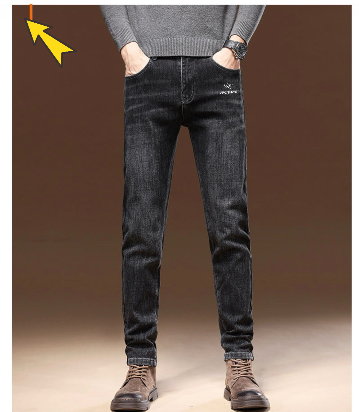 Alternative view of Jeans 08264
