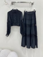 Zimmermann Replica
 Clothing Shirts & Blouses White Openwork Fall Collection