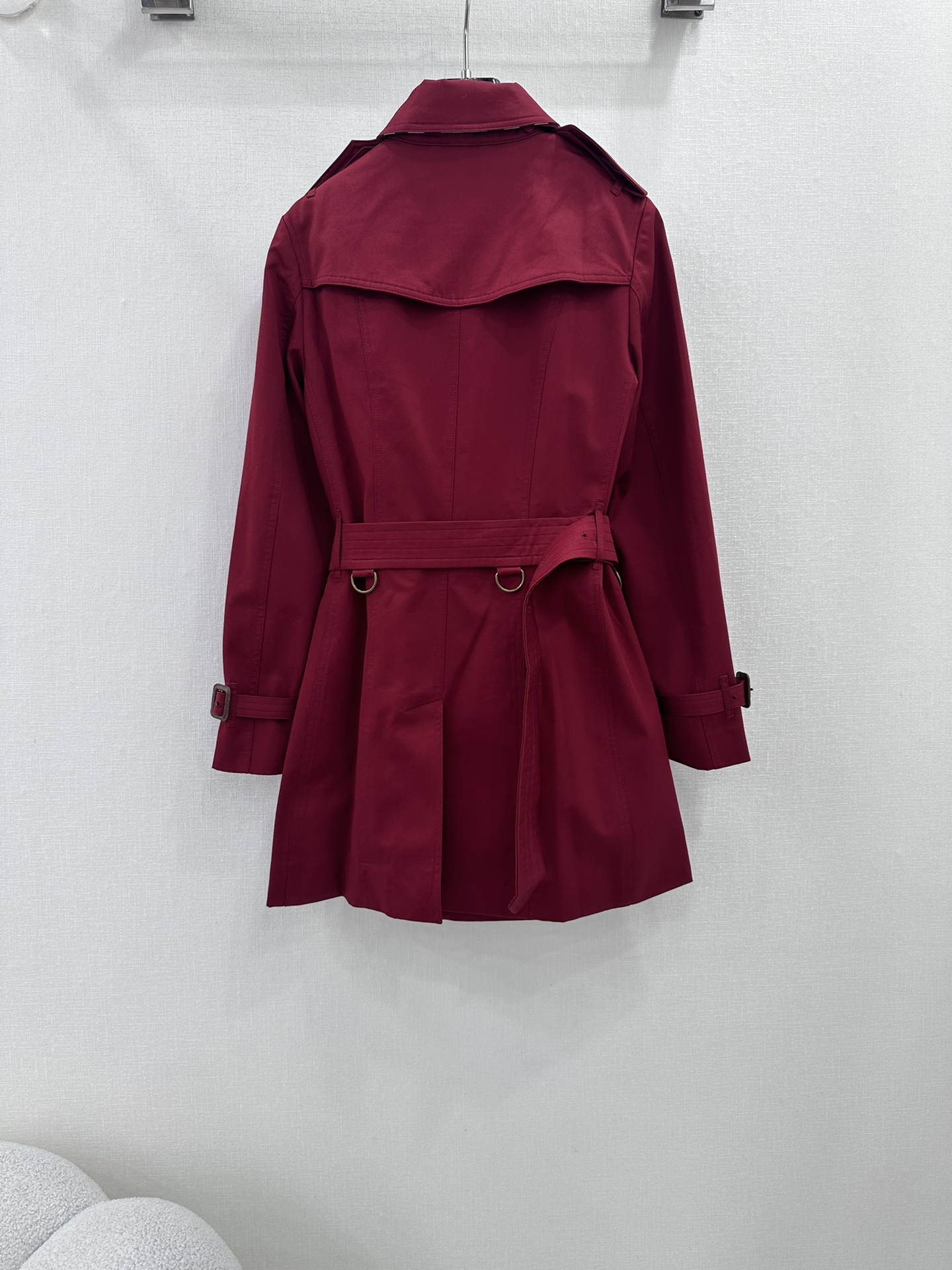 🔥🔥 Burberry/巴宝莉 秋冬新款 官网同步，桑德林版型剪裁中长款 Trench风衣😘😘进口棉质嘎