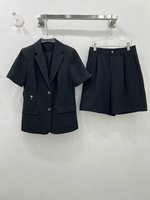 Dior Clothing Coats & Jackets Shorts T-Shirt Two Piece Outfits & Matching Sets Summer Collection Short Sleeve