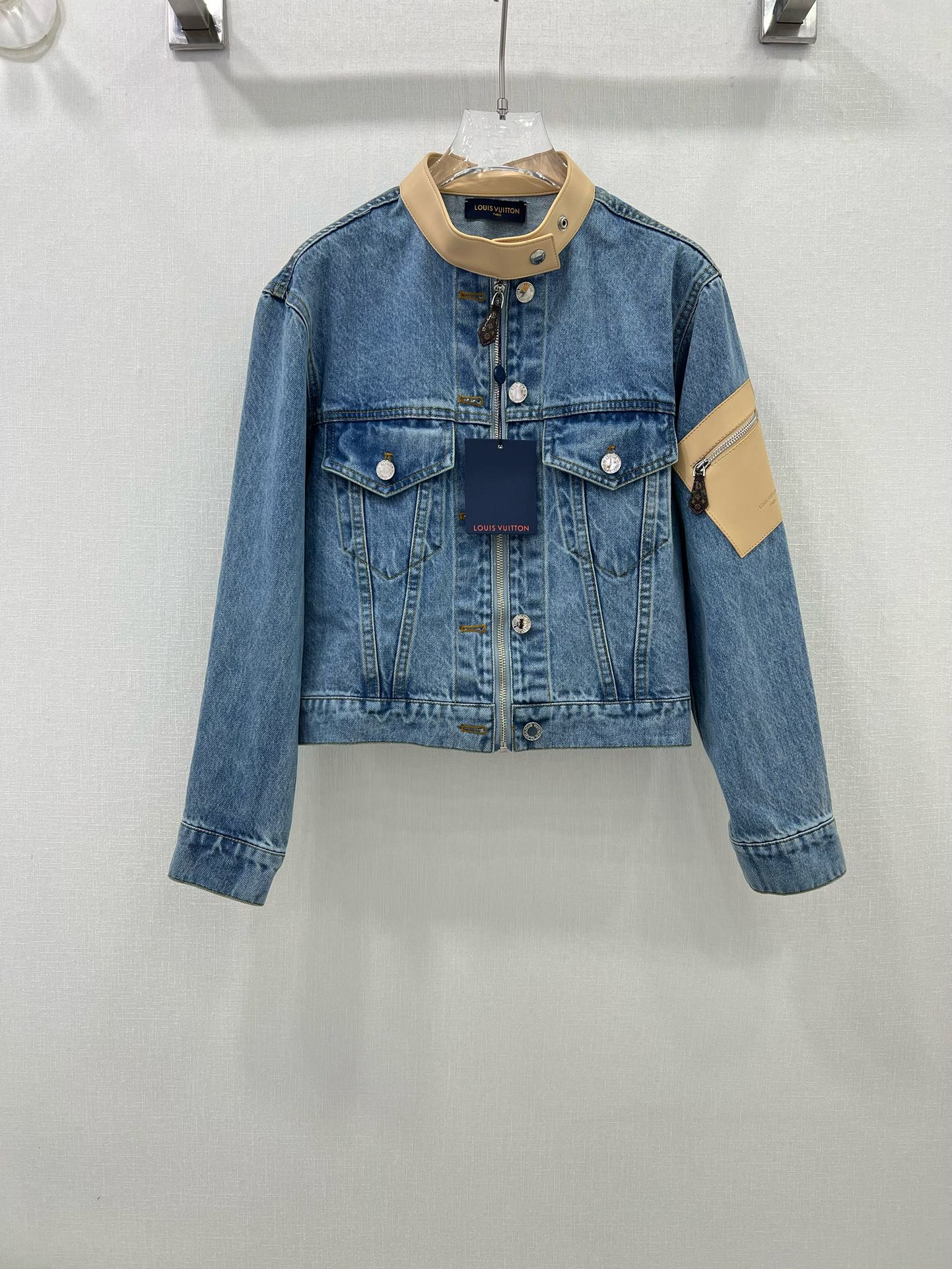 Louis Vuitton Clothing Coats & Jackets Denim Spring/Summer Collection Vintage