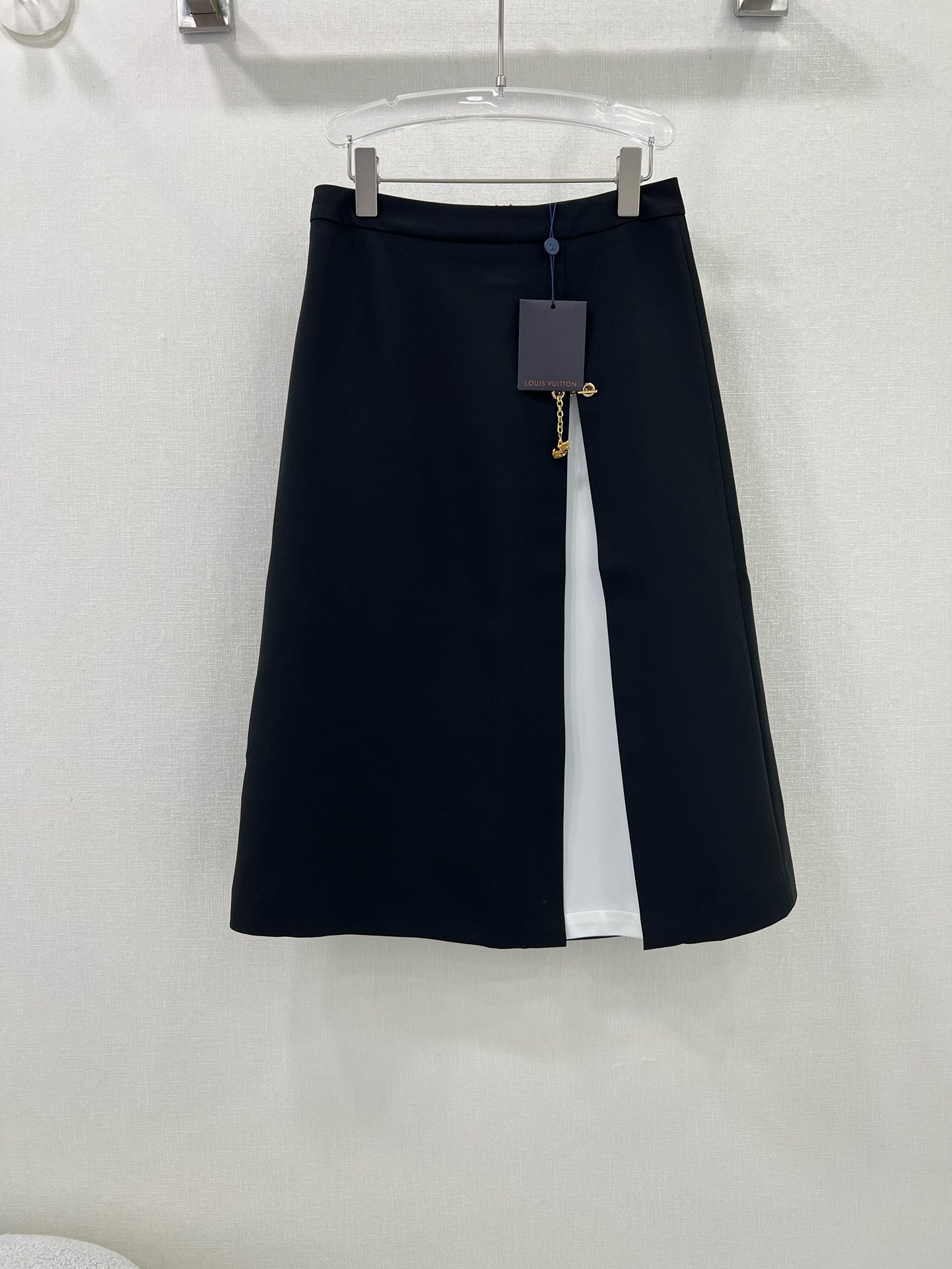 Louis Vuitton Clothing Skirts Black White Splicing Spring/Summer Collection