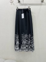 Dior Clothing Skirts Printing Spring/Summer Collection Fashion