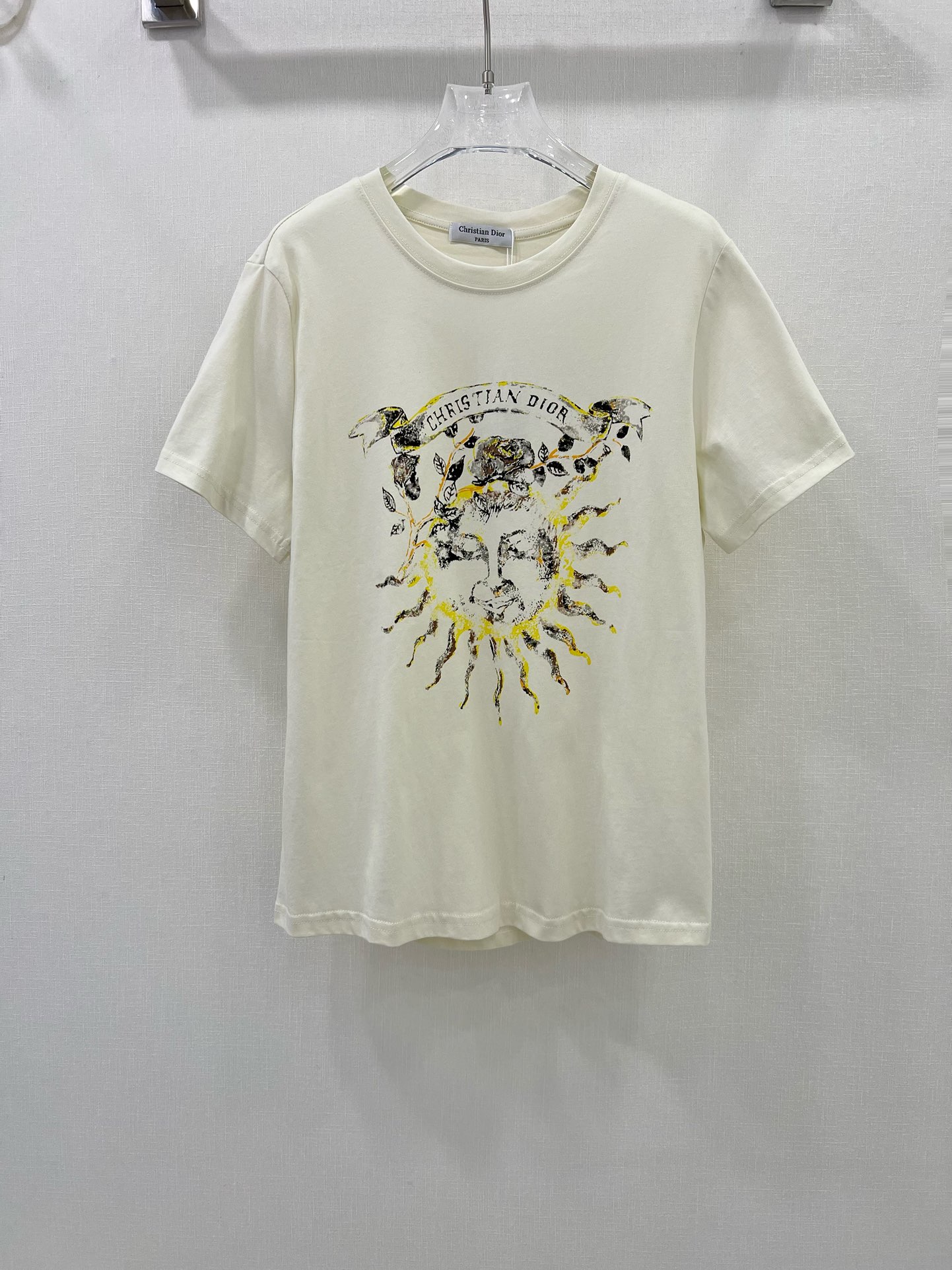 Fake Designer
 Dior Clothing T-Shirt Doodle Knitting Spring/Summer Collection Casual