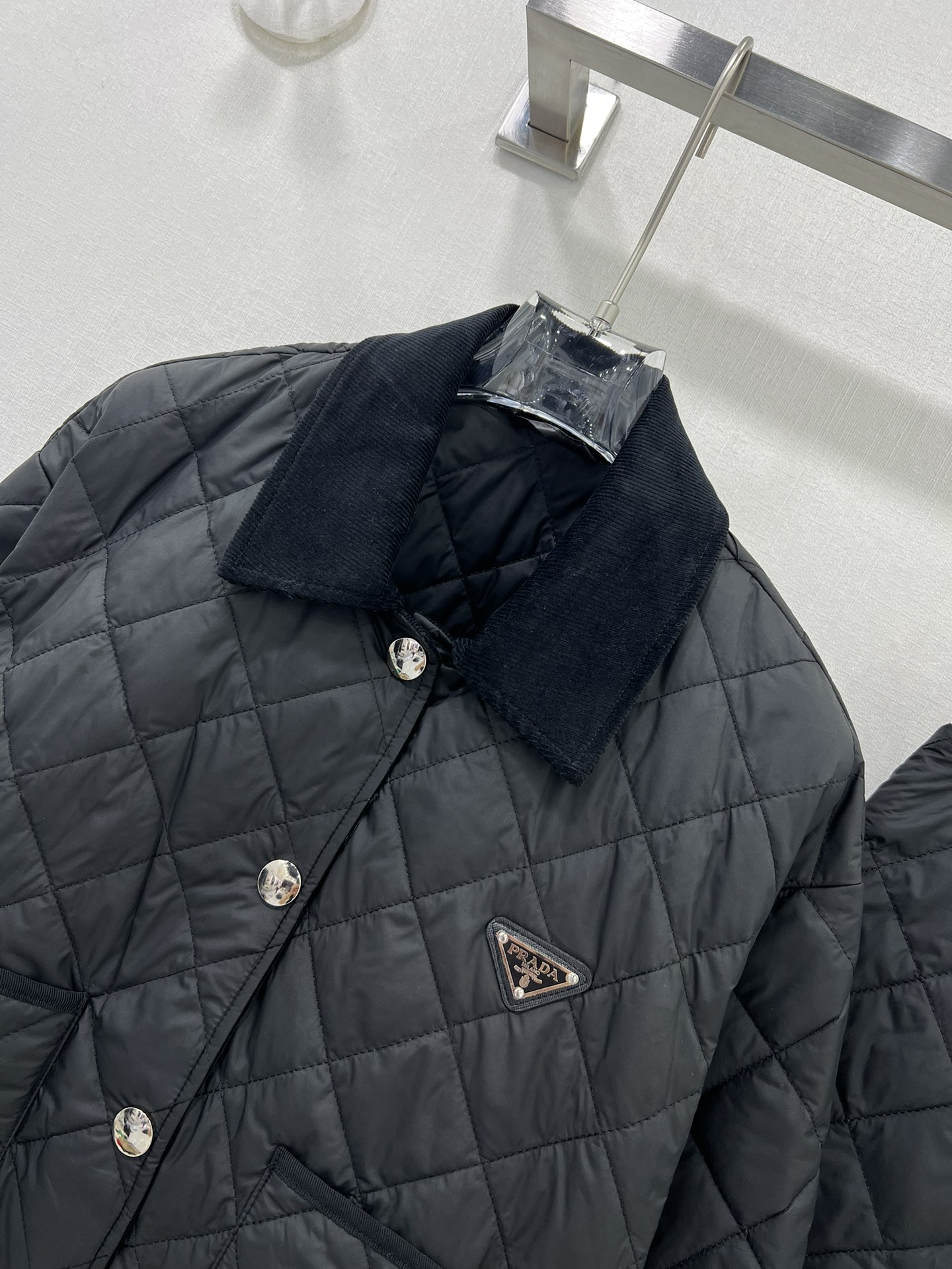 Prada New Twig Cotton Suit for Autumn: Single-Rate Female Suit with Dust-Proof Bag - 图片 3