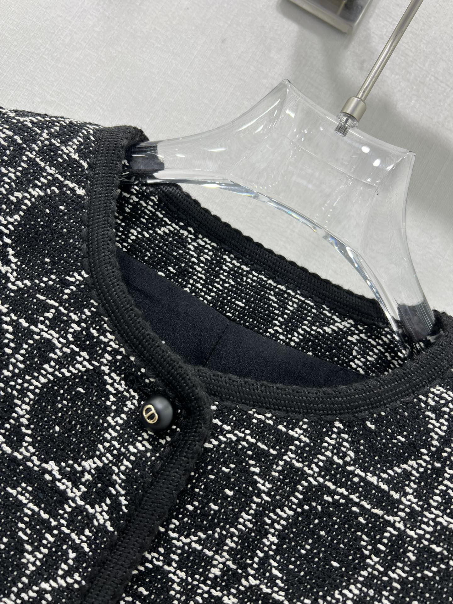 🔥🔥Dio* 25秋冬新款藤格外套 经典戴妃藤格纹元素弥久珍藏，定制面料，漂亮的菱格图案，突显纹理感简约