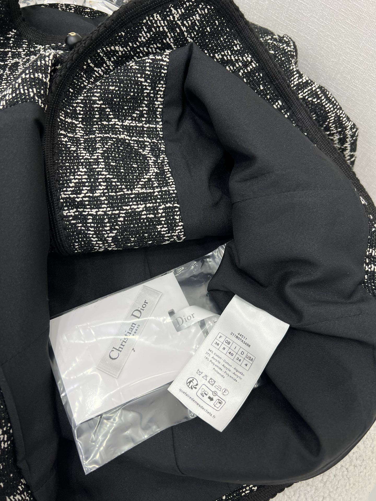 🔥🔥Dio* 25秋冬新款藤格外套 经典戴妃藤格纹元素弥久珍藏，定制面料，漂亮的菱格图案，突显纹理感简约