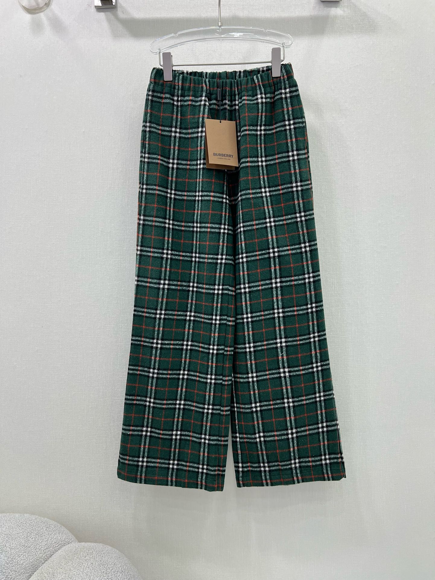 Burberry Clothing Pants & Trousers Weave Fall Collection Vintage Wide Leg